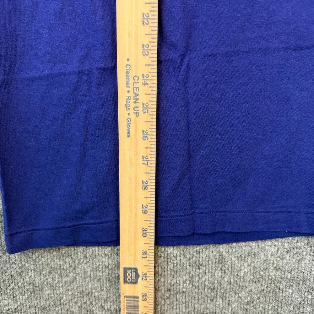 Vintage Polo Ralph Lauren Pocket T Shirt Mens M Blue Single Stitch Made in USA
